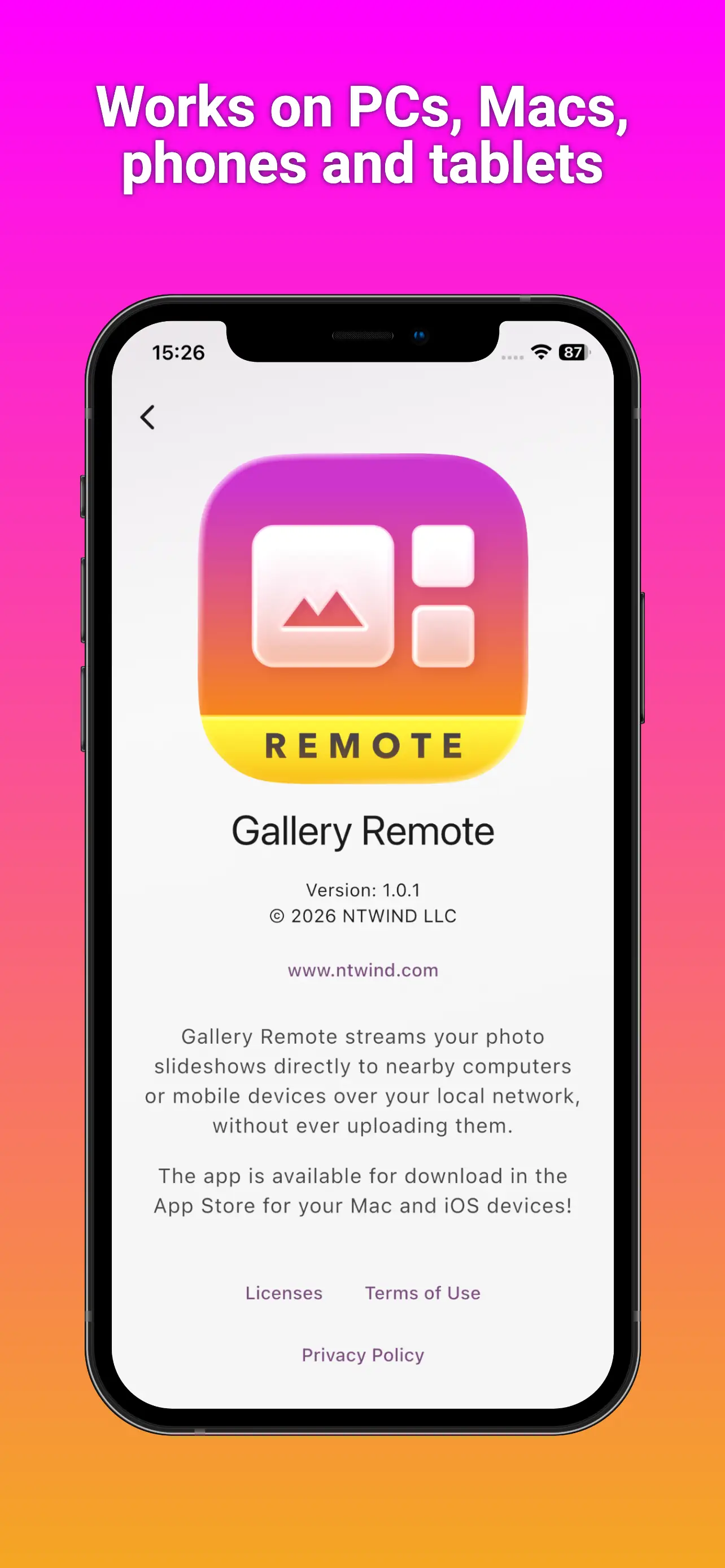 Gallery Remote - iPhone #8