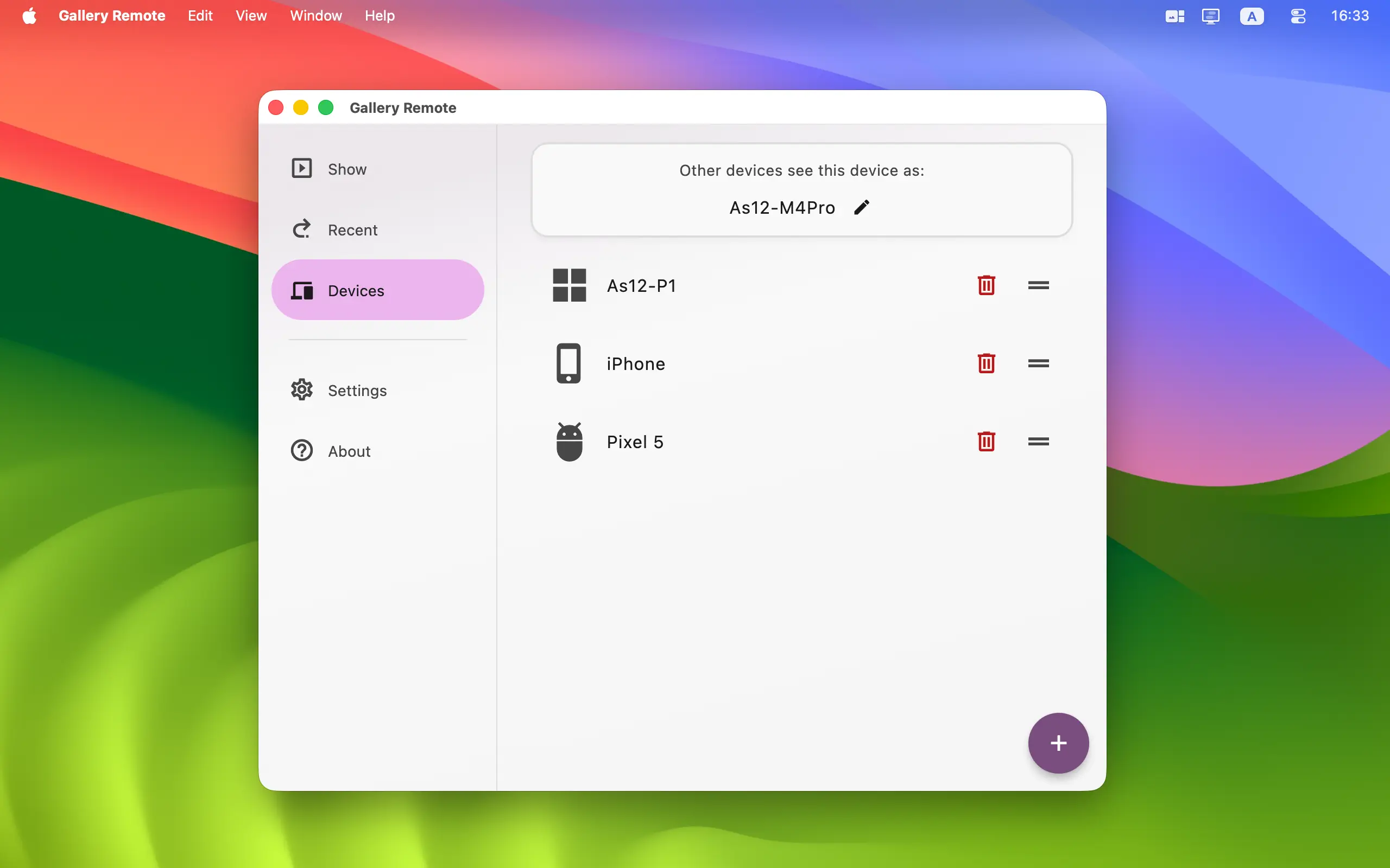 Gallery Remote - Mac #3