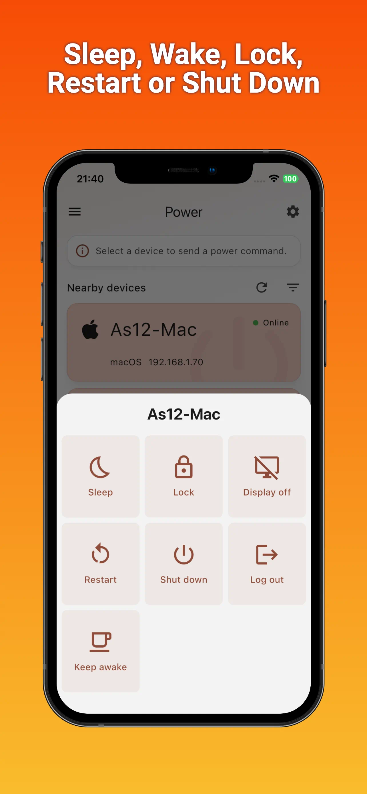 Power Remote - iPhone #3
