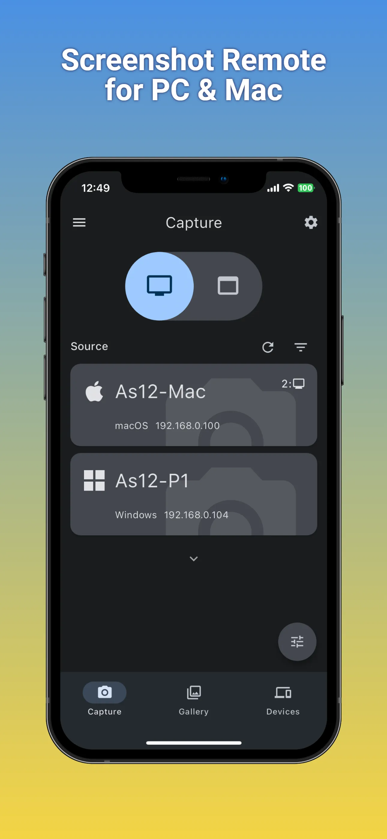 Screenshot Remote - iPhone #8