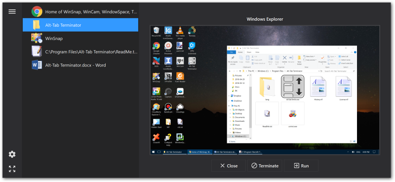 Alt-Tab Terminator 6.4 free
