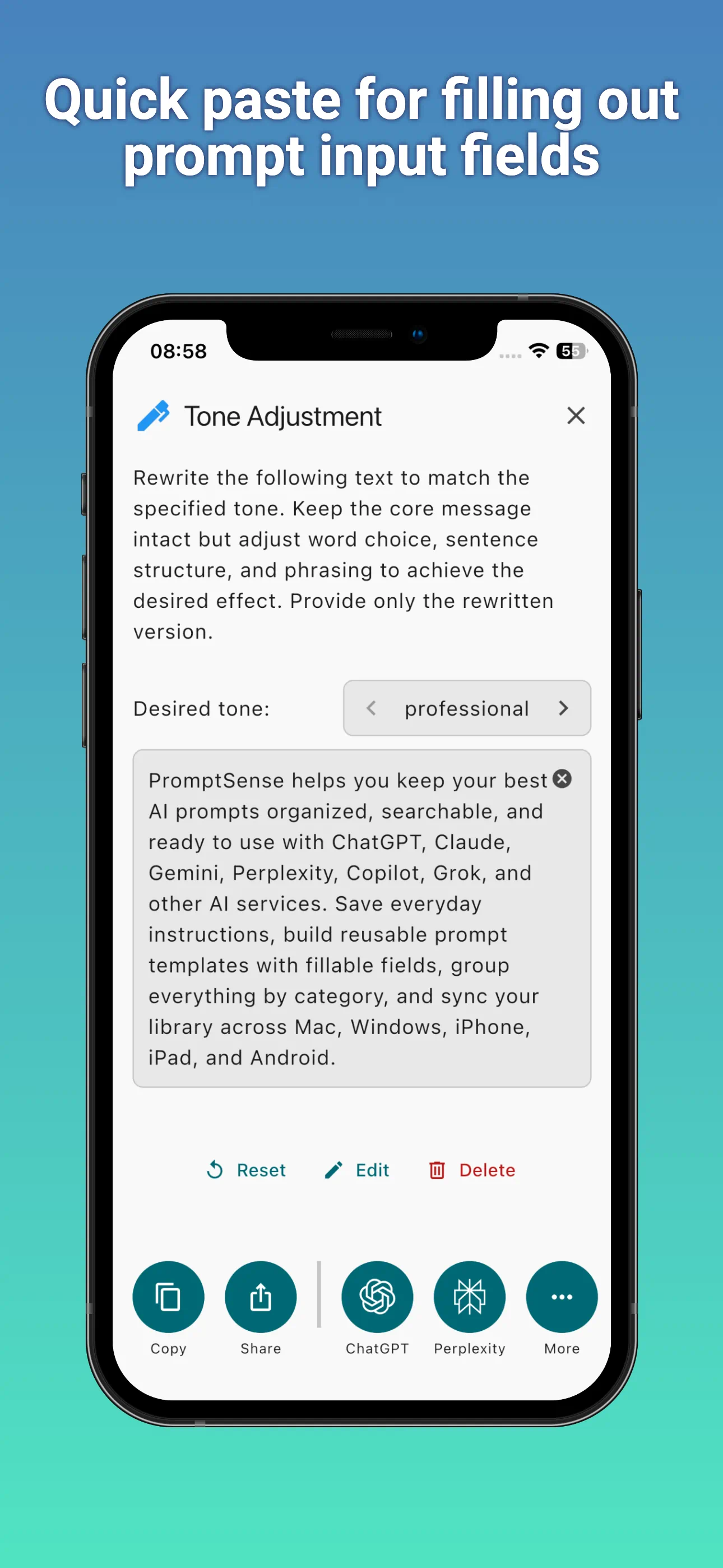 PromptSense - iPhone #3