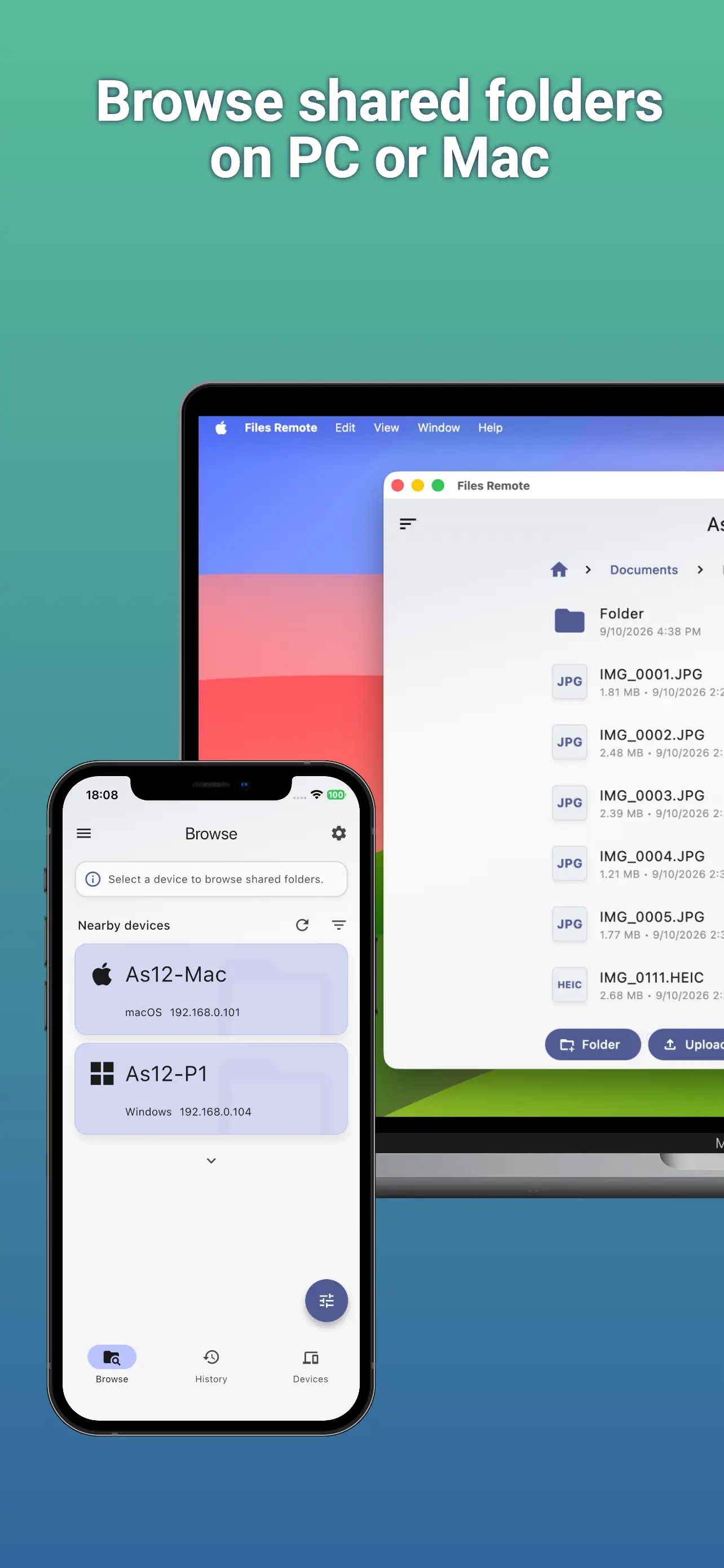 Files Remote - iPhone #1