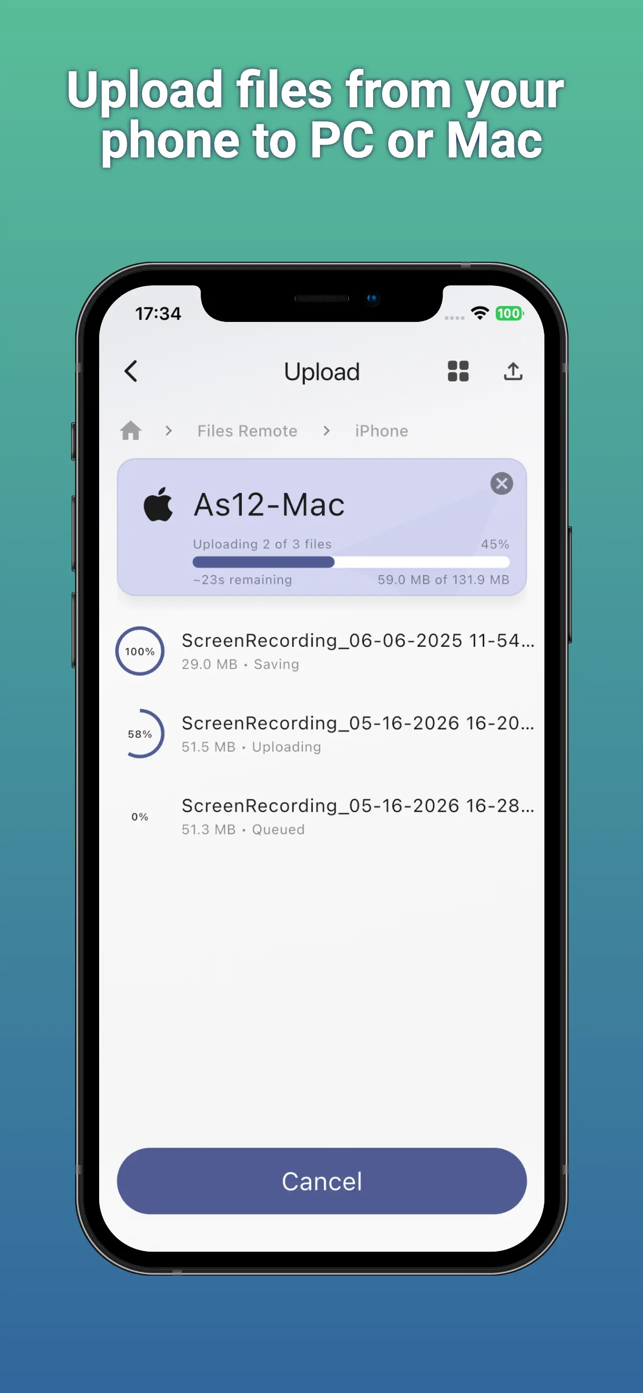 Files Remote - iPhone #4