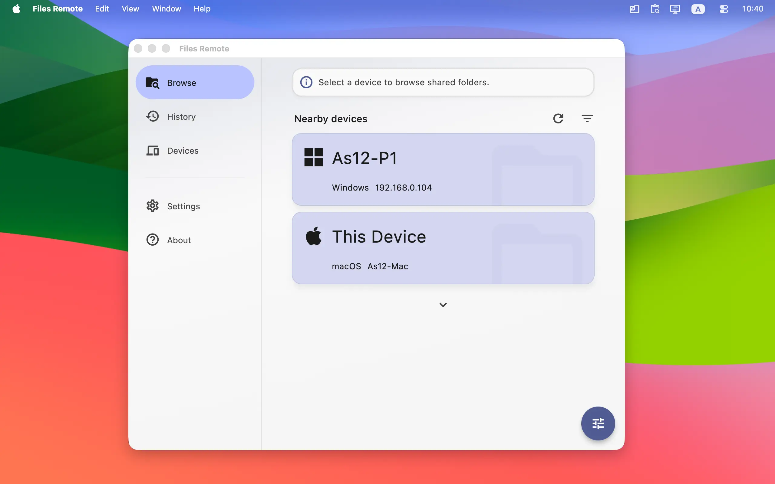 Files Remote - Mac #1