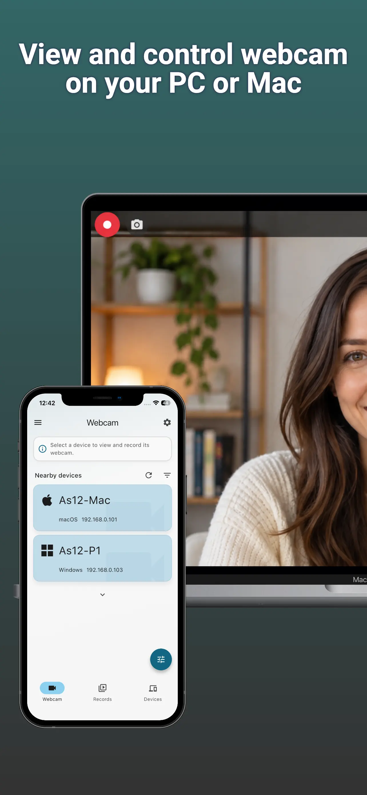Webcam Remote - iPhone #1