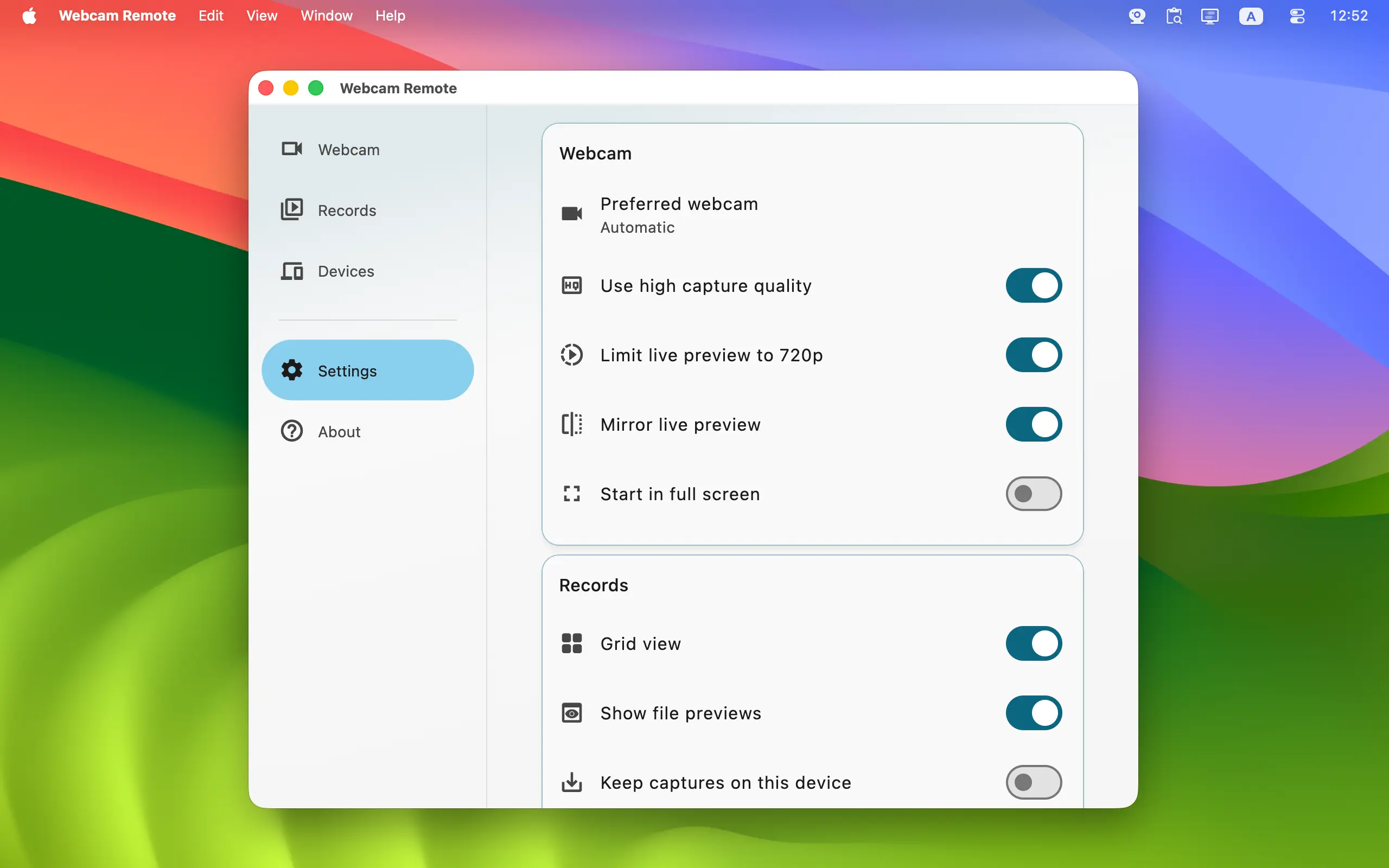 Webcam Remote - Mac #6