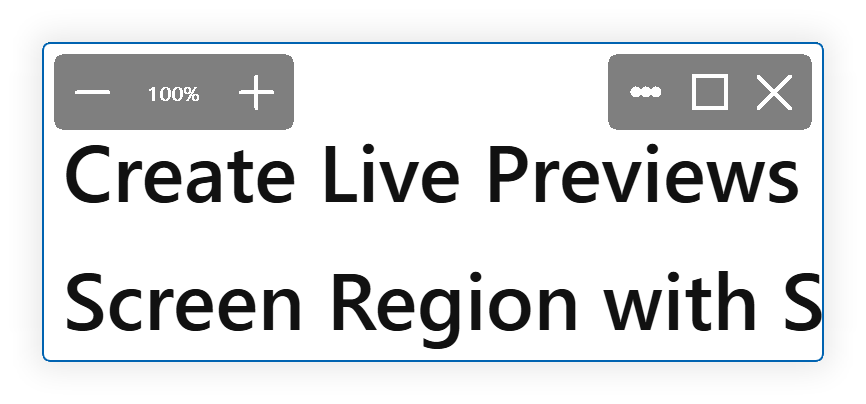 Sticky Previews v3.0 - Overlay Controls
