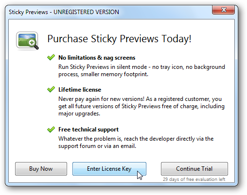 download Sticky Previews 2.8 free