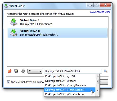 download the new for windows Visual Subst 5.5