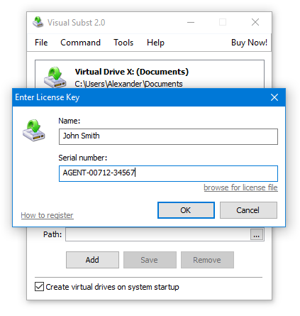 Enter License Key