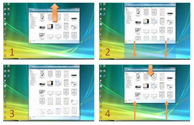 Window Management for Large Monitors with Snap-To-Side Feature - Better Than in Windows 7 