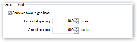 Snap-To-Grid Settings