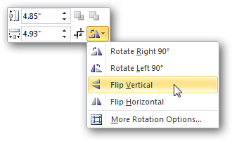 Word 2010 - Picture Dropdown Menu