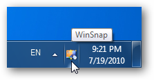 WinSnap Tray Icon