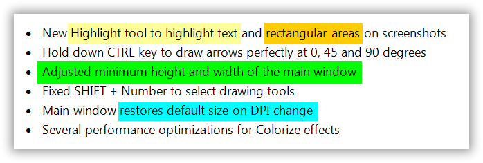 Highlighted Text