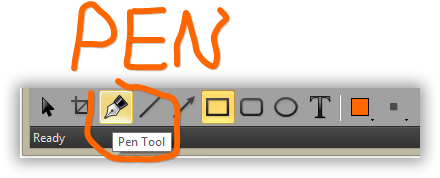 WinSnap 4.5 - Pen Tool